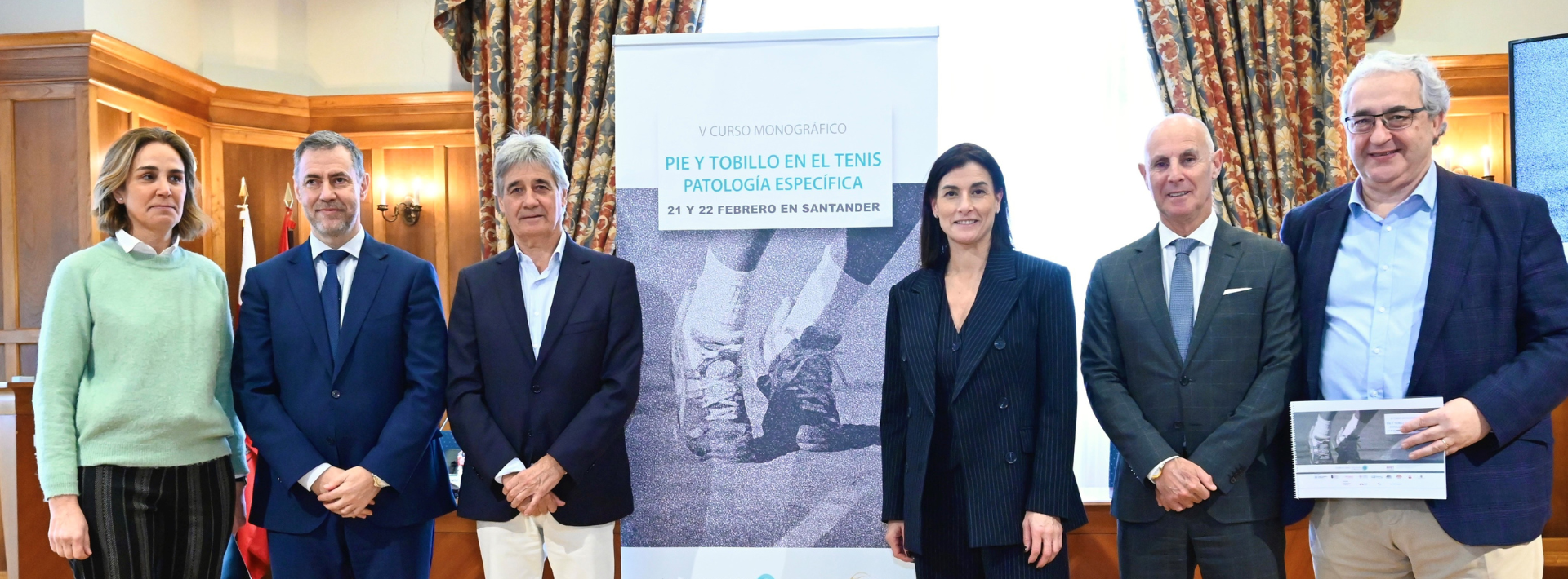 V curso monográfico de patología específica del pie y tobillo en el tenis